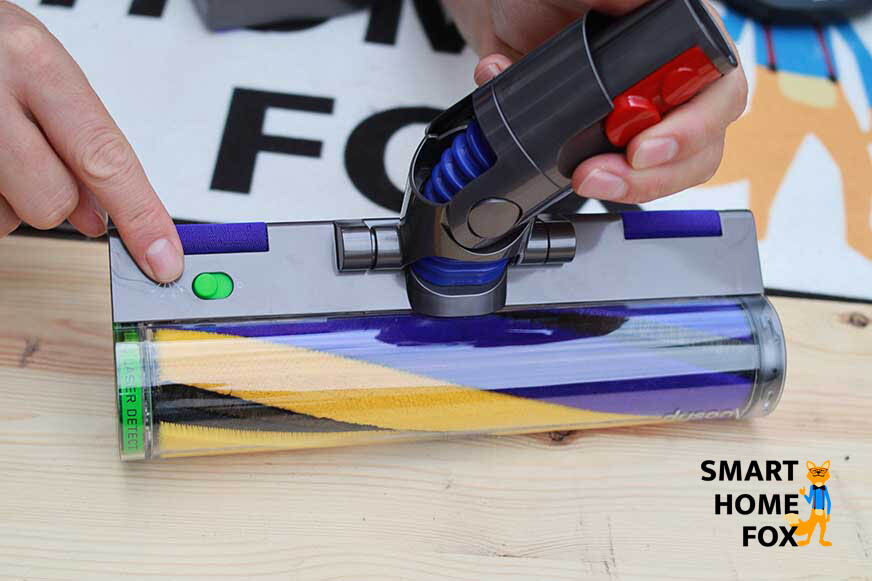 Dyson V12 Slim: Slim Fluffy Laser mit Stauberkennung